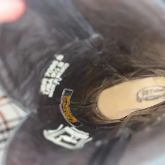 J.B Dillon Black Ostrich Leather Cowgirl Boots - Picture 9 of 10